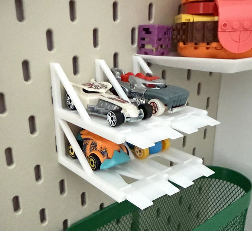 Garaż wielopoziomowy do IKEA SKÅDIS na modele 1:64