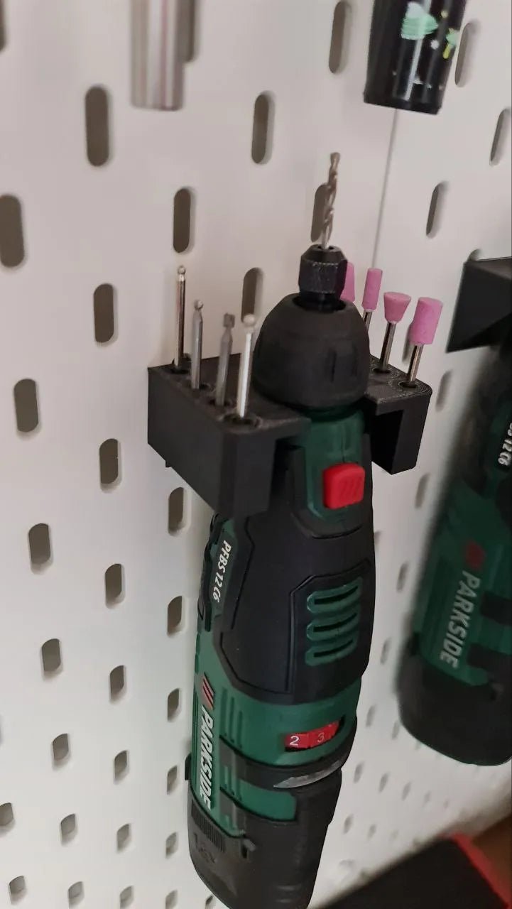 Uchwyt na Dremel Parkside do IKEA SKÅDIS