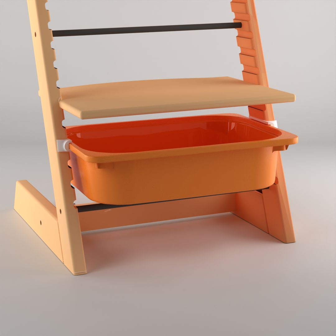 Adapter szyna plastikowego pojemnika Trofast Stokke Tripp Trapp